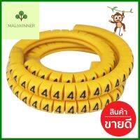 เคเบิ้ลมารคเกอร์ BANDEX BM4-MT เบอร์ 4 สีเหลืองCABLE MARKER BANDEX BM4-MT YELLOW **ทักแชทได้ค่ะ ยินดีบริการ**