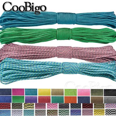 3mm One Core Paracord Rope Parachute 350 Cord Knit Keychain Bracelet Clothesline Tent Dog Collar Lanyard DIY Accessories 100ft