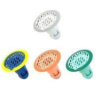 ABS Deodorant Floor Drain Core  Kitchen Sewer Floor Strainer Sealing Plug Gray Green Blue Orange Bathroom Water Drain Filter Dishracks Sink accessorie