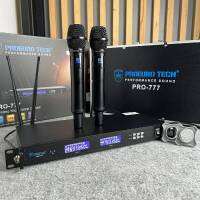 PROEUROTECH PRO-777 ไมค์ลอยมือถือคู่UHF มีกระเป๋า รุ่นใหม่มาแทน ET-777III