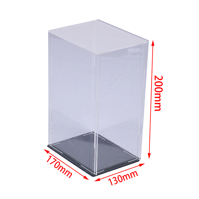 Acrylic Display Case Self-Install Clear Dustproof For Basketball Action FiguZ8 