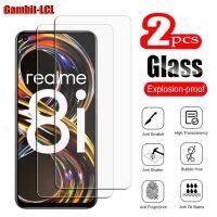 [ข้อเสนอพิเศษ] Romwe  2ชิ้นป้องกันเดิมกระจกนิรภัยสำหรับ Realme 8i 6.6 Quot; Realme8i RMX3151หน้าจอฟิล์มป้องกันปก