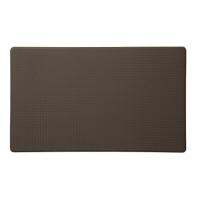 Anti Fatigue Kitchen Mat Diamond Weave Non-Skid Faux Leather Waterproof Rugs