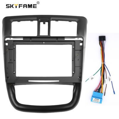 SKYFAME Car Frame Kit Fascia Panel For SGVMW Wuling Rongguang V 2015-2017 Android Big Screen Radio Audio Fadcias