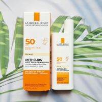 (La Roche-Posay®) Anthelios Light Fluid Mineral Sunscreen For Face SPF 50, 50 ml ลาโรช-โพเซย์ แอนเทลิโอส ครีมกันแดด สำหรับผิวหน้า