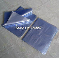 10*20cm PVC Heat Shrink Wrap Film Evenlopes Flat Bag Retail Heat Seal Packing Clear Plastic Polybag Gift Cosmetics Binding Bags