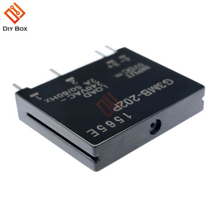 worth-buy-5ชิ้น5v-12v-dc-ac-โซลิดสเตทรีเลย์-g3mb-202p-202p-pcb-sip-ssr-ac-240v-สวิตช์รีเลย์ตัวต้านทานวงจร2a