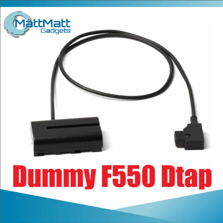 NPF550 Dummy Battery (Dtap) 70cm. Lazada.co.th