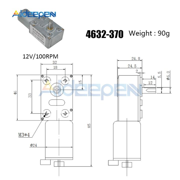 new-hot-chexiuhua-มอเตอร์เกียร์มอเตอร์ไฟฟ้ากระแสตรง4632-370กระแสตรง12โวลต์1-5-10-20-50-100-200-250รอบต่อนาทีมอเตอร์ลดระดับเฟืองไฟฟ้ากระแสตรงแบบกังหันแรงบิดสูงมอเตอร์ลดการกลับมอเตอร์