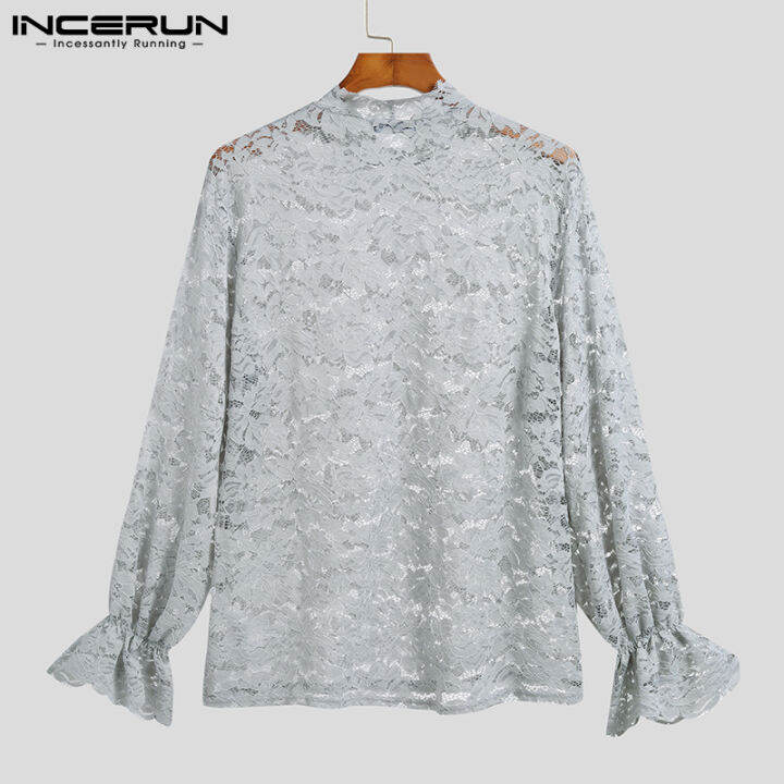 incerun-เสื้อเบลาส์เสื้อบางปาร์ตี้ลำลองแขนยาว-baju-atasan-bunga-สายคอสูงสำหรับผู้ชาย-ลดล้างสต๊อก-3