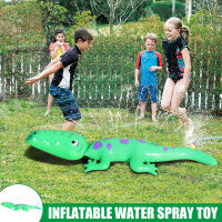 Hot Selling Crocodiles Inflatable Sprinkler Toy Children Pad Outdoor for Lawn Garden Summer LBV