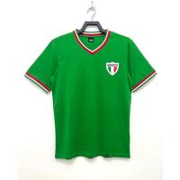 2022 2023 ล่าสุด เสื้อกีฬาแขนสั้น ลายทีมชาติฟุตบอล Mexico 1970 ชุดเหย้า สไตล์วินเทจ ไซส์ S-XXL สําหรับผู้ชาย