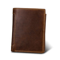 Vintage Designer 100 Genuine Carteiras Masculinas Cowhide Leather Men Short Wallet Purse Card Holder Coin Pocket Male Wallets