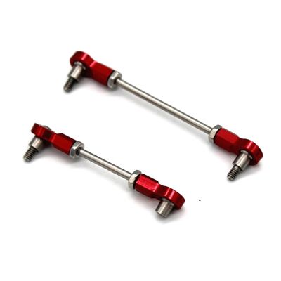 Metal Steering Link Rod Servo Rod Set for Wltoys 284131 K969 K979 K989 K999 P929 P939 1/28 RC Car Upgrade Parts