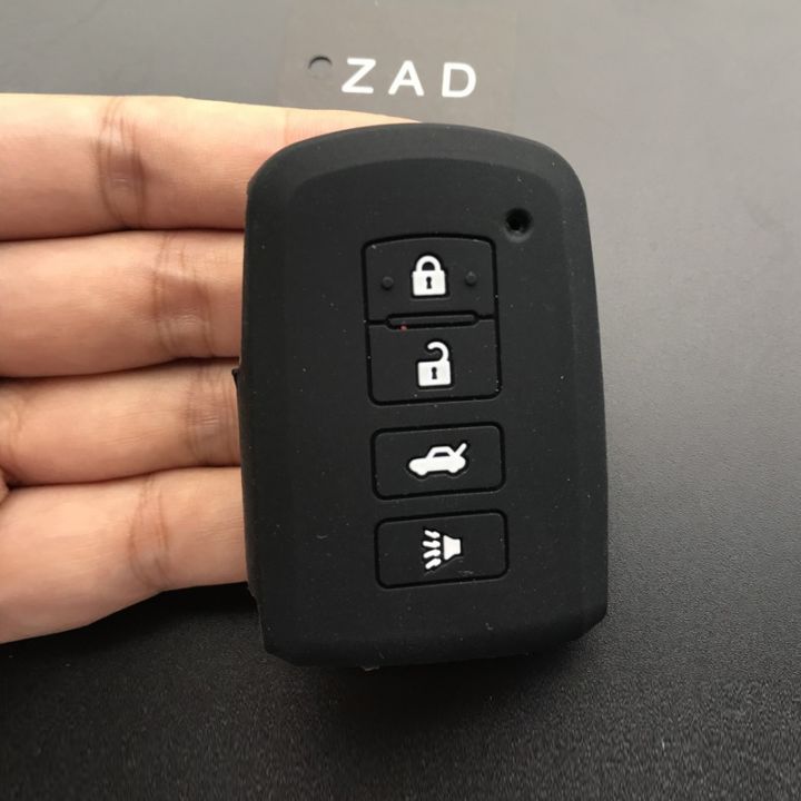 huawe-zad-silicone-car-key-cover-fob-case-for-toyota-camry-rav4-4-buttons-smart-remote-car-key-jacket-car-stying