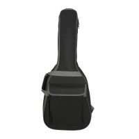 Ready Stock! 38-inch Folk Guitar Bag Adjustable Shoulder Strap Padded Cotton Soft Case Waterproof Backpack For Acoustic Guitar