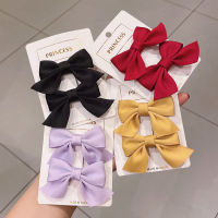 【CW】Fashion Simple Childrens Hairpin Bow Kids Headbands For Girls Birthday Holiday Gift Butterfly Clips Hair Accessories Wholesale