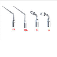 4 pcs ทันตกรรม Endo เคล็ดลับ E1 E2 E3 E3D Fit สำหรับ EMS นกหัวขวาน Ultrasonic Scaler handpiece