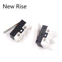 ✲₪ 10Pcs Limit Switch Push Button Switch 1A 125V AC Mouse Switch 3Pins 90 Degree Curved Needle Micro Switch