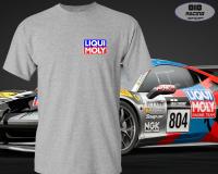 เสื้อยืด RACING เสื้อซิ่ง [เทา] [LIQUI MOLY]