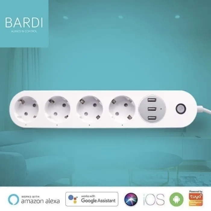 BARDI SMART HOME POWER STRIP EXTENSION COLOKAN WIFI IOT Lazada Indonesia