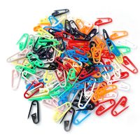 200PCS Color Plastic Safety Pin 2.3 cm Rose Red Yellow Blue Green Small Mark Plastic Plastic Pin