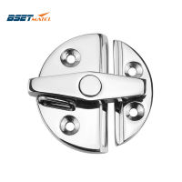 Marine Grade Stainless Steel 316 Boat Door Cabinet Hatch Round Turn Button Twist Catch Latch Marine Hardware Accessories