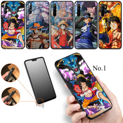 64FFA Luffy ACE Sabo One Piece อ่อนนุ่ม High Quality ซิลิโคน TPU Phone เคสโทรศัพท์ ปก หรับ Realme XT X2 A5 2 3 5 5S 5i 6 6i 7 7i 8 8S 8i 9 9i Pro Plus X Lite