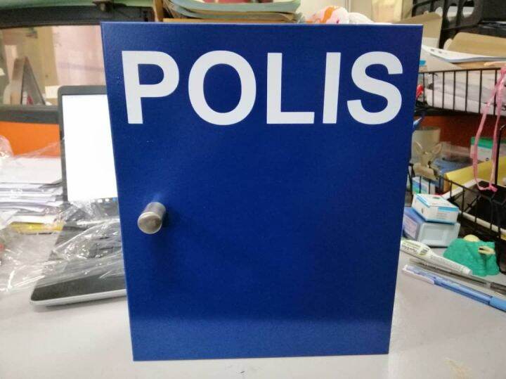 Stainless Steel Police Box / Polis Box / Record Box Lazada
