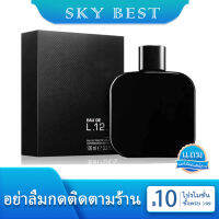 น้ำหอมสำหรับผู้ชายที่ให้กลิ่นไม้และอโรมาติด  L.12.12 LAGOS BLACK 100 ml