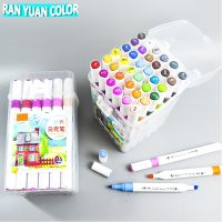 36PCS Multi-Colored Students Art Dual Tips Marker Permanent Marker Pen Set Oil-Based