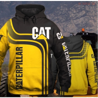 New Hooded Long Sleeved Sweater with Cat 3d Logo, Mens Fashion 2022 popular