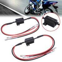 2pcs Motorcycle Resistance Power Resistor Load Decoding Resistor For LED Turn Signal Flash No Flashing Repairing 25W 6.8Ohm