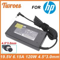 19.5V 6.15A 120W 4.5*3.0อะแดปเตอร์มม.แล็ปท็อปสำหรับอุปกรณ์เติมหมึก HP 15 17 15-J013TX J015T 15-AX033ที่ชาร์จ HSTNN-CA25แหล่งจ่ายไฟโน๊ตบุ๊ค