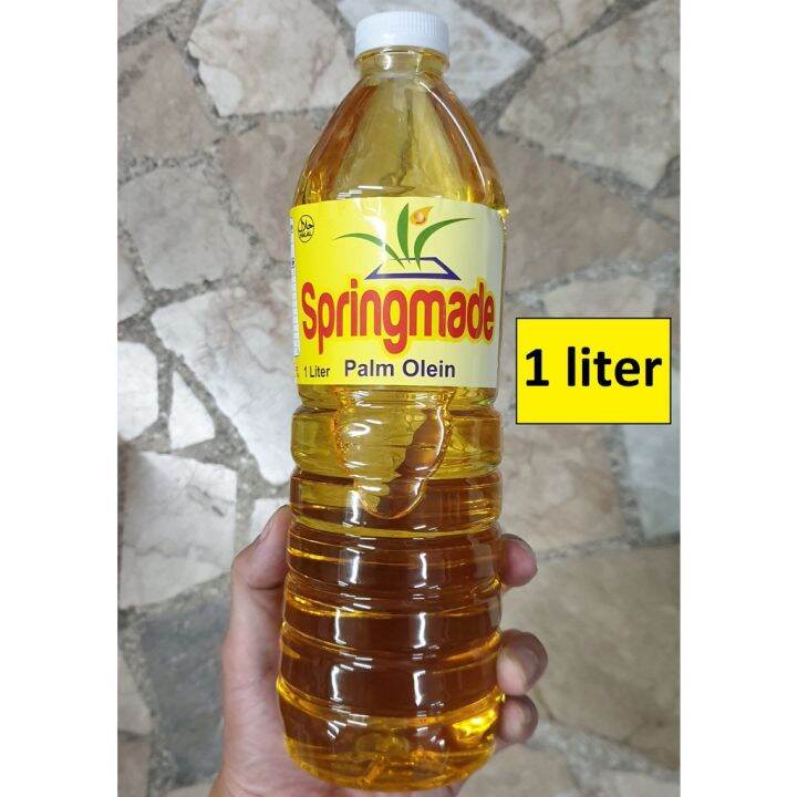 1 Liter Springmade Palm Cooking Oil Frying Baking Kitchen Palm Oil