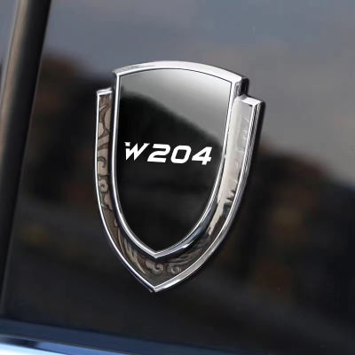 รถร่างกายด้านโลโก้สติ๊กเกอร์รถจัดแต่งทรงผมโล่ตราสัญลักษณ์อัตโนมัติหน้าต่างสติ๊กเกอร์สำหรับ Benz W204อุปกรณ์เสริมในรถยนต์