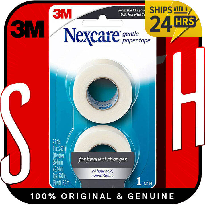 GENUINE 3M Nexcare Gentle Paper First Aid Tape, Ideal For Securing