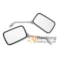 2X10mm Chrome Street Side View Rearview Mirrors For Honda CB400 SF CB750 CB1000 CB1300 CB-1 VTEC VT250 CB250 Hornet JADE 250