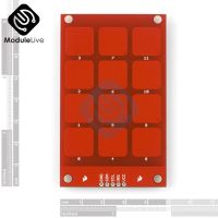 【☊HOT☊】 zhufengdi558151 3*4กุญแจปุ่มกด Cjmcu-122เซอนเซอร์ความสามารถตรวจการสัมผัสโมดูลแป้นพิมพ์ I2c อินเตอร์เฟซ Iic ชุดสำหรับ Arduino Diy