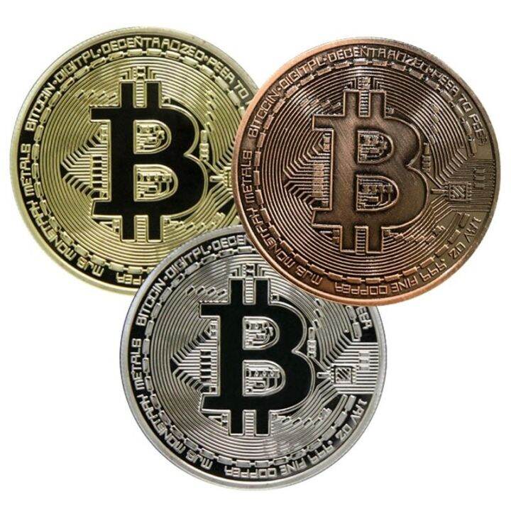 creative-souvenir-gold-plated-bitcoin-coin-collectible-great-gift-bit-coin-art-collection-gold-commemorative-coin-with-shell