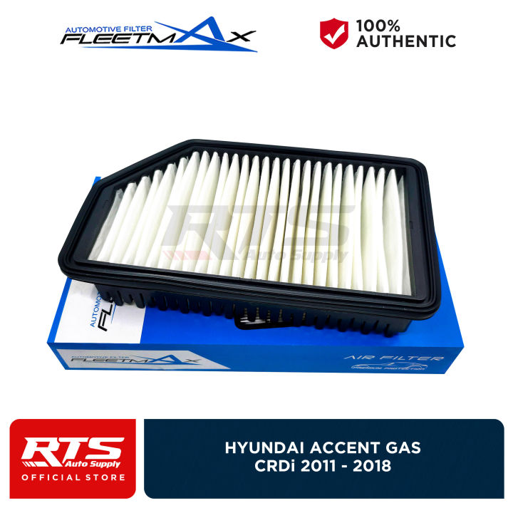 Fleetmax Engine Air Filter for Hyundai Accent Gas CRDi 2011-2018 ...