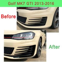 กระจังไฟตัดหมอกกันชนหน้าสำหรับ Volkswagen Golf 7 MK7 GTI 2013-2016ไฟตัดหมอกฝาครอบคิ้ว