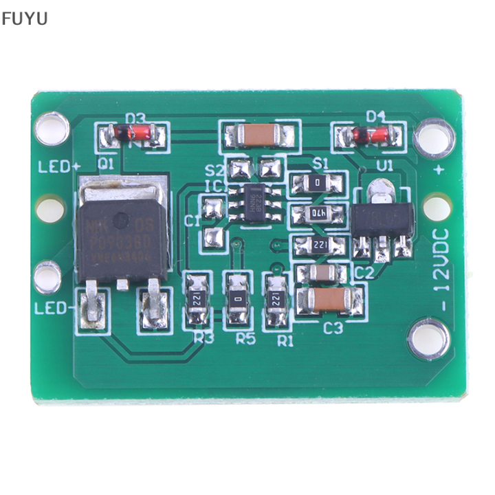 fuyu-โมดูลเซ็นเซอร์สวิตช์สัมผัสแบบ-capacitive-12v-ปุ่มกดโมดูลกุญแจโมดูลแบบปุ่มสัมผัสสลัก-dc-6-20v-ttp223-3a