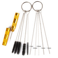 7cc 0.2mm0.3 Airbrush Nozzles With 11Pcs Set Cleaning Spray Accessories Cake Decorating Brushes For Manicure Air Brush