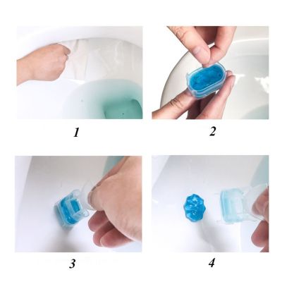 Gel Jelly Toilet Cleaner Cute Effective Portable Closestool Detergent Deodorize Sterilize