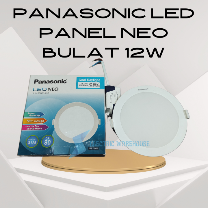 Panasonic Lampu Downlight Led Bulat Neo W Putih Kuning Inbow Ib Lazada Indonesia