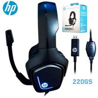 Headset HP (H220) Black หูฟังเกมมิ่ง Gaming