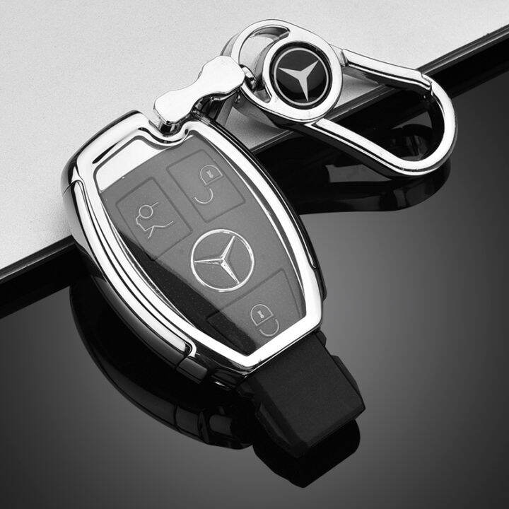 Laifu Tpu Pc Car Key Case Cover Key Holder Chain Ring For Mercedes Benz