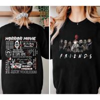 Friends Horror Characters Two-Sided Shirt, Horror Movie Killers Shirt, Horror Character Quotes Shirt, Michael Myers,