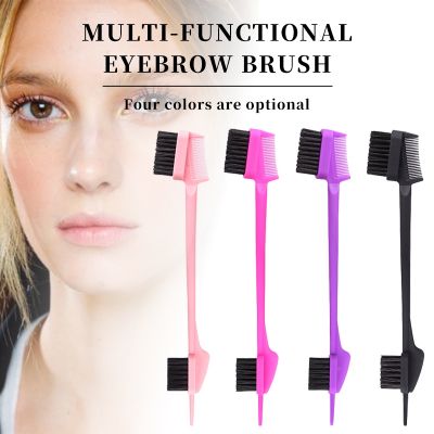 【CW】 5 In 1 Hair Comb Eyebrow Shattering Styling Makeup